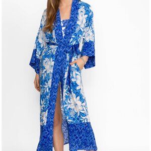 NWT JOHNNY WAS CLIO MIX KIMONO ROBE